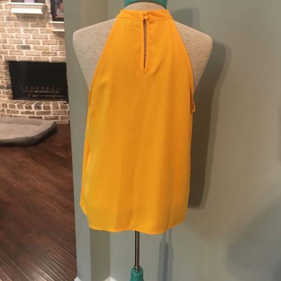 Victoria Beckhman Yellow Top - Picture 3 of 6